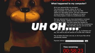 This FNAF Fan Game Installs A Virus On PC [upl. by Wallack724]