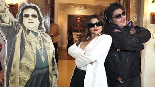 Rakhi Sawant promotes Rego Bs upcoming song Seva Seva from the film Hum Tumhe Chahte Hain [upl. by Starbuck]