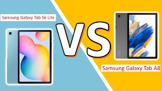 ✅Samsung Galaxy Tab S6 Lite vs Samsung Galaxy Tab A8 Full Comparison [upl. by Jollanta]