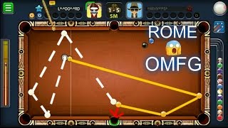 GIVEAWAY Out of words just watch 8 ball pool WHY insane rome shotsشاهد واستمتع [upl. by Acirrehs]