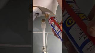 HOW To replace a toilet fill valve howto diy asmr plumbing subscribe youtubeshorts plumber [upl. by Drawoh525]