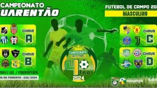 Campeonato Quarentão Quartas de final Carajás X Amazônia  PEC X Amigos PFC [upl. by Ecnahoy]