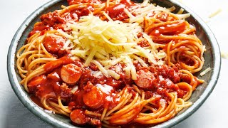 How to make Filipino Style Spaghetti Recipe  Cooking Spaghetti Sauce Filipino Style  Pinoy recipe [upl. by Alodie]