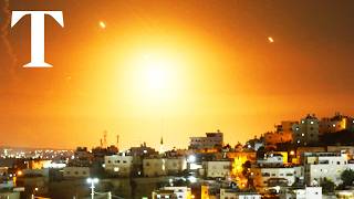 Iran launches missile attack on Jerusalem [upl. by Dwyer]