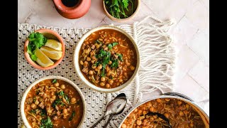 Easy Moroccan Harira Soup [upl. by Fai]