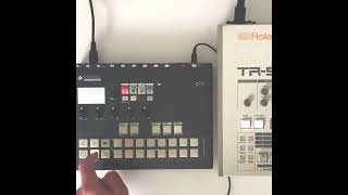 TR909 FIRMWARE V5  Demonstration 1  MIDI SYNC CORRECTION [upl. by Ihculo]