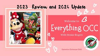 2023 Review and 2024 Update  Operation Christmas Child [upl. by Aivartal241]