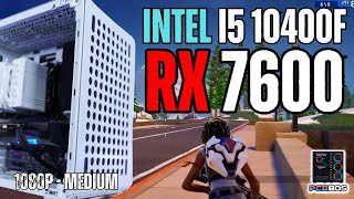 Intel i5 10400F and RX 7600 Benchmarks [upl. by Ayet]