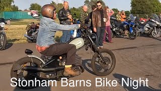 Stonham Barns Bike Night 3 on the Suzuki SV650 [upl. by Neerbas]