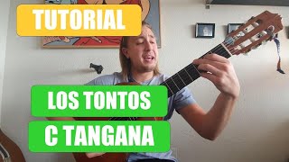 CÓMO TOCAR LOS TONTOS en GUITARRA  Tutorial con ACORDES  C Tangana y Kiko Veneno [upl. by Lever]