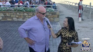 Trainer Butch Reid Wins the 2022 Greenwood Cup Stakes  Winners Circle Interview [upl. by Nivad857]