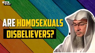 Are Homosexuals Disbelievers  Sheikh Assim Al Hakeem [upl. by Drallim]