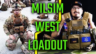 Milsim West Loadout Overview [upl. by Nnaarual976]