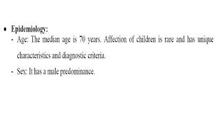 Myelodysplastic syndrome [upl. by Winny]