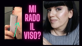 MI RASO IL VISO DERMAPLANING RECENSIONE DERMAFLASH  hornitorella [upl. by Natale]