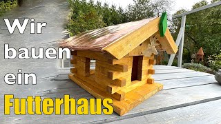 Futterhaus bauen ￼ [upl. by Yxel346]