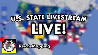 Building US Election Map LIVE Pt 2 [upl. by Yrral]