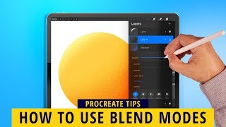 How to use blend modes in Procreate [upl. by Xanthus722]