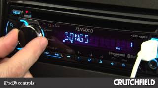 Kenwood Excelon KDCX597 Car CD Receiver Display and Controls Demo  Crutchfield Video [upl. by Eciuqram]