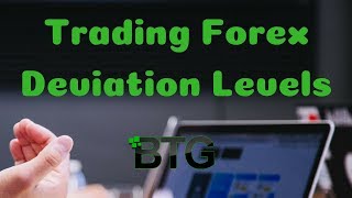 Using BTG Forex Deviation Levels  Live NADEX Trading [upl. by Ahsata865]