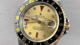 Rolex GMTMaster II quotSerti Dialquot 16713 Rolex Watch Review [upl. by Brendis776]