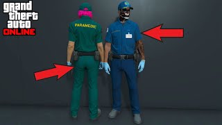 How To Get Paramedic Outfit In GTA 5 Online PS4Xbox One [upl. by Sirad]