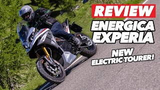 Energica Experia 2022 Review  Electric touring motorcycle [upl. by Narhet]