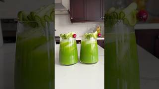 Green Power Juice low calorie and detoxifying detoxdrink juicing greenjuice [upl. by Archie]