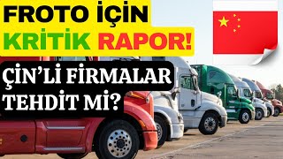 froto İÇİN KRİTİK RAPOR GELECEK UMUT VADEDİYOR borsa finans ekonomi bist yatırım otomotiv [upl. by French203]