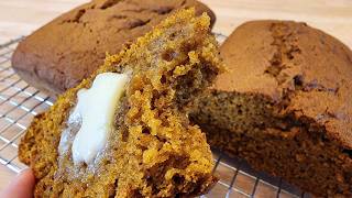 Pumpkin Bread  Prefect Fall Treat  Classic Recipe  The Hillbilly Kitchen recipe baking food [upl. by Linzer]