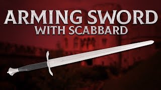 SG3523V Arming Sword with Scabbard from Medieval Collectibles [upl. by Procto]