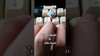 Tecsee Bocchi Switch Vs Zaku Linear Switch  Sound test keyboard bocchi Zaku Switch Zoom75 [upl. by Acimehs342]