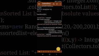 Java Stream Tutorial Sorting Random Numbers by Absolute Value Using Arrays and Collections [upl. by Olinad253]