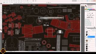 Текстурирование Dreadnought Warhammer 40k 3ds max часть 4 [upl. by Philipps300]