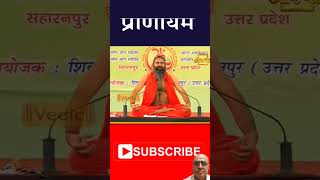 रामदेव जी ने सिखाया प्राणायाम करने का सही तरीका  Pranayam shorts pranayama yoga ramdev [upl. by Lecia]