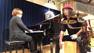 「HANABI（Mrchildren）」piano and cajon 鈴木孝彦・鯉沼彰 [upl. by Ailemac]