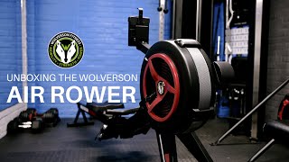 Wolverson Fitness Air Rower unboxing [upl. by Swec]