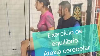 FISIOTERAPIA PARA EQUILÍBRIO ATAXIA CEREBELAR [upl. by Koslo749]