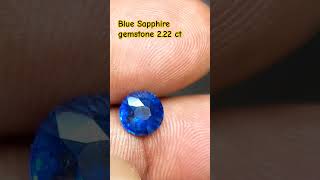 blue Sapphire gemstone cornflower blue natural Sapphire courndum gemstone with certification ♥️✅ [upl. by Eelesor]