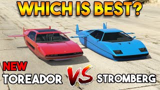 GTA 5 ONLINE  TOREADOR VS STROMBERG WHICH IS BEST SUBMARINE CAR [upl. by Areit]