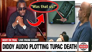 PDiddy PHONE CALL Killing Tupac PLAYED In COURT [upl. by Gemma]