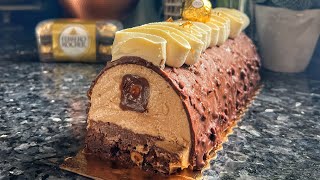 La Bûche façon Ferrero Rocher [upl. by Aihtekal868]