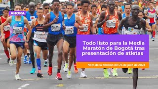 Rostros de la Media Maratón de Bogotá 2024  Deportes [upl. by Kinny]