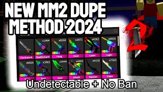 NEW MM2 DUPE   Working dupe MM2 GLITCHES  PC [upl. by Imeon]