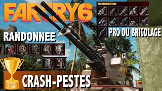 CRASHPESTES  RANDONNÉE  PRO DU BRICOLAGE CANON  SUPREMO  ARMES  TROPHÉE  SUCCÈS  FAR CRY 6 [upl. by Nhabois]