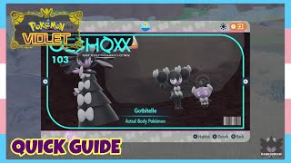 Where To Catch Gothitelle In The Indigo Disk Pokemon Scarlet amp Violet  Location Quick Guide [upl. by Atsed]