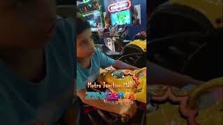 Metro mall Kalyan Zingeria kids play zone Riding bike game [upl. by Dina]