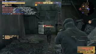 MGO2PC CLAN BATTLE The Resistance vs Global Terror  AA Race [upl. by Immac]