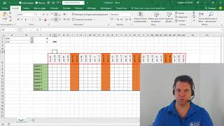 Créer un calendrier automatique dans Excel 📆 [upl. by Molly]