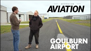 Airport owner John Ferrara takes us on a tour through Goulburn Airport [upl. by Lleihsad]